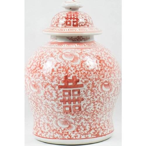 Antique Porcelain temple jar Collection Of Jingdezhen Porcelain ceramic Ginger jar vase