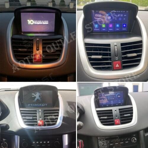 For Peugeot 207 2008 2009 2010 2011 2012 2013 2014 Car Multimedia Radio Player Stereo Android DSP Audio GPS Navigation Head Unit