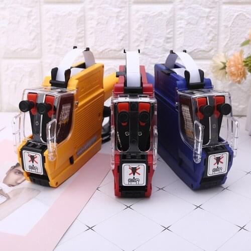 Price Price Numerical Tag Handheld Pricing Labeller MX-6600 Plastic Label Maker for Retail Shop Grocery Store T8DB
