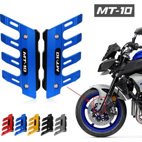 FOR YAMAHA MT10 MT-10 2001 2015 2016 2017 2018 2019 2020 Motorcycle Front Fender Side Protection Guard Mudguard Sliders MT 10