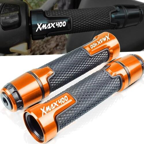 For YAMAHA XMAX400 XMAX 400 X-MAX400 Universal 7/8"22mm Motorcycle Aluminum Anti-Slip Handle Bar Handlebar Hand Grips Cover End
