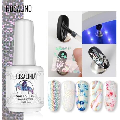 Nail Foil Adhesive Glue Starry Sky Sticker Transfer Glue Environmental Nail Glue UV Gel Polish Manicure Accessories TSLM1