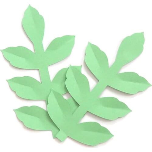 Artificial Flowers Leaf Fleurs Artificielles Backdrop Leave Giant Paper Leaves Wedding Party Decor Baby Shower Birthday Backdrop