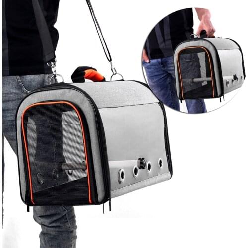 Multifunctional Bird Travel Bag Portable Pet Bird Parrot Carrier Breathable Go Out Travel Cage Small Animals Carrier