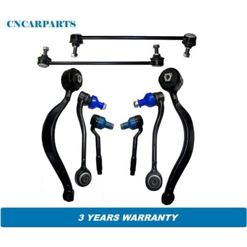 Front Suspension Control Arm Wishbone Kit 8 Fit for BMW X5 E53 Stab Link Bushes
