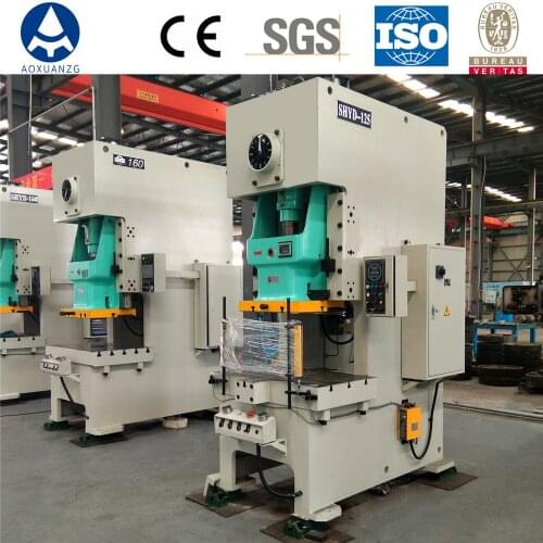 C Type 45ton Pneumatic Mechanical Stamping Power Press Machine for Hole Punching