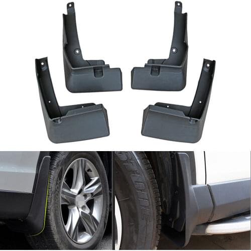 Fit For Toyota C-HR CHR 2016 2017 2018 4pcs ABS Plastic Front Rear Splash Guards Mudguards Fender Mud Flaps Black Accessories