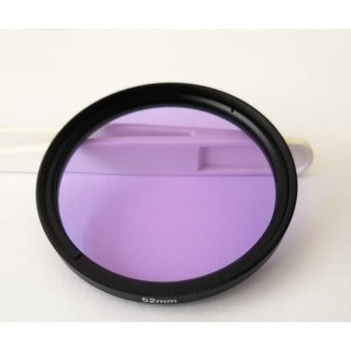 Praseodymium Neodymium Glass 67mm Filter Wavelength Calibration Glass BG20 Anti-yellow Light Damage Starry Sky Photography