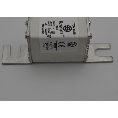 DC Fuse 160A 690V 170M1369 Low Voltage Fuse Power Fuse for Cable and Wire Protection