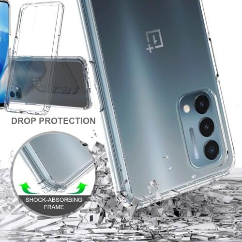 Airbag Drop resistance Case For OnePlus Nord N200 5G TPU Acrylic Transparent Crystal Clear Cover