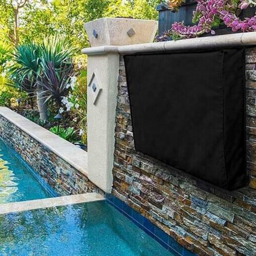 Dustproof TV Outdoor Cover TV Screen Protective Cover Oxford Cloth Waterproof Sunshade Rain Cover Dust Cover