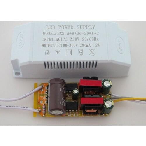 LED Drive Segmented Ceiling Lamp Light Transformer Constant Current Power Supply Ceiling Lamp Drives Lighting Supplies