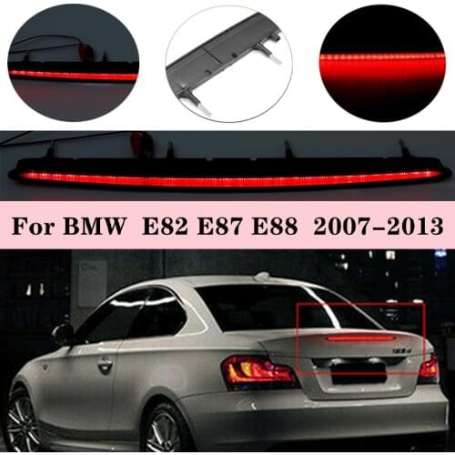 LED Rear Boot Third 3rd Brake Light For BMW E82 E87 E88 2007-2013 High Mount Rear Trunk Stop Light 63257164978