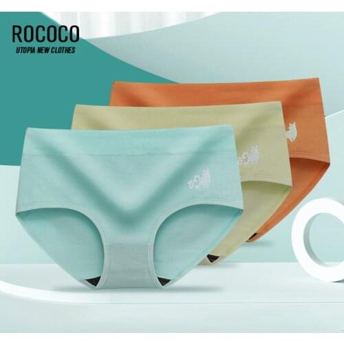 Pure Cotton Knicker Female Underpants Sexy Panties For Women Briefs Underwear Comfortable Ladies Pantys Lingerie 7 Solid Color