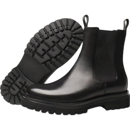 High-top boots, leather dungarees, Martin boots, Chelsea boots, mens boots, fur to keep them warm