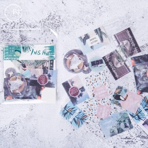 Japanese Stationery Journal Stickers Life Diary Planner Decorative Stickers Scrapbooking DIY Craft Sticker School Supply