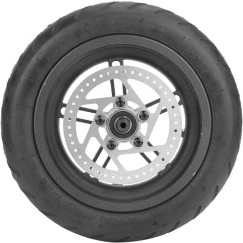 Electric Scooter Rear Tire with Wheel Hub Disc Brake Set Scooter Back Tyre Wheel for Xiaomi Mijia M365 Electric Scooter Parts