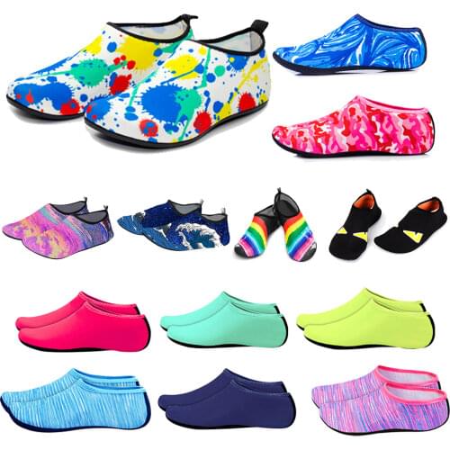Woman Barefoot Socks, Diving Aqua Socks for Swimming, Light Water Shoes, Beach Shoes, Non-Slip Swimming Seaside Socks