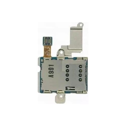 10pcs New For Samsung Galaxy Note 10.1 N8000 Sim Card Reader Holder Tray Slot Socket Flex Ribbon Cable