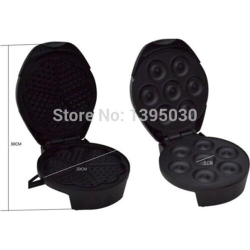 220V FY-5 Electric Waffle Maker Household Muffin,Doughnut Machine for Kitchen, Restaurant Small Cake and Cookie Maker 1200w