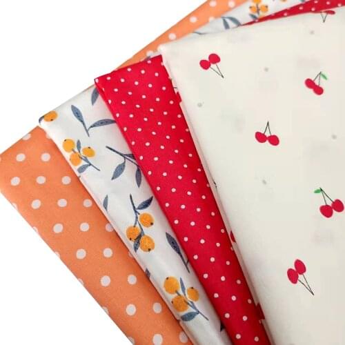 40x50cm Cartoon Printed Cotton Twill Fabric for DIY Sewing Quilting Patchwork Handmade Handicrafts Bed Sheet Blanket for Child