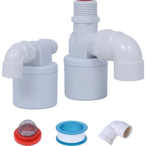 1/2'' 3/4'' 1'' Auto Water Level Control Inside/External Float Valve Anti Corrosion Nylon Ball Valve For Water Tower Aquarium