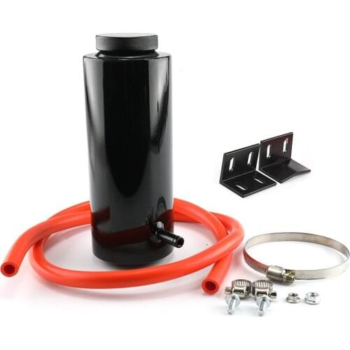 800ml Radiator Coolant Tank Coolant Expansion Tank Cooling Catch Bottle Overflow Reservoir Aluminum Billet