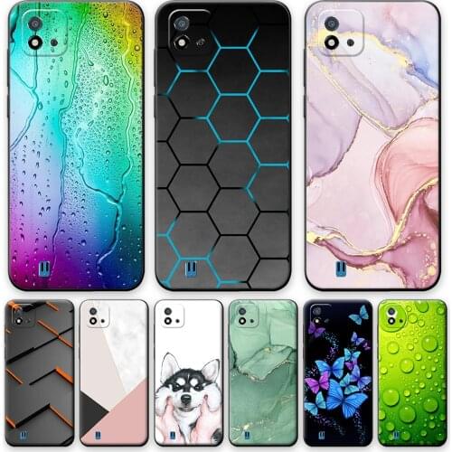 For Realme C11 2021 Case Soft TPU Back Cover For Realme C11 Silicone Protective Case For OPPO Realme C11 2021 Coque RMX3231 Capa