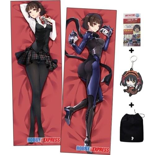 Hobby Express Dakimakura Japanese Otaku Waifu Hugging Body Pillow Cover P5A Makoto Niijima Queen ADP18040-1
