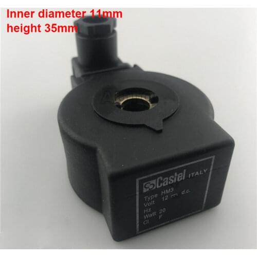 Solenoid Valve Coil Castel HM3 12V 24VDC ITALY 20W