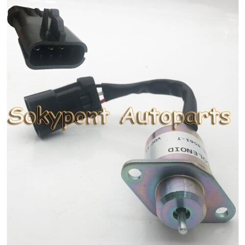 Kubota V1505 R90 Fuel Stop Solenoid 1503ES-12A5UC9S SA-4561-T for CARRIER, THERMO KING 1PC