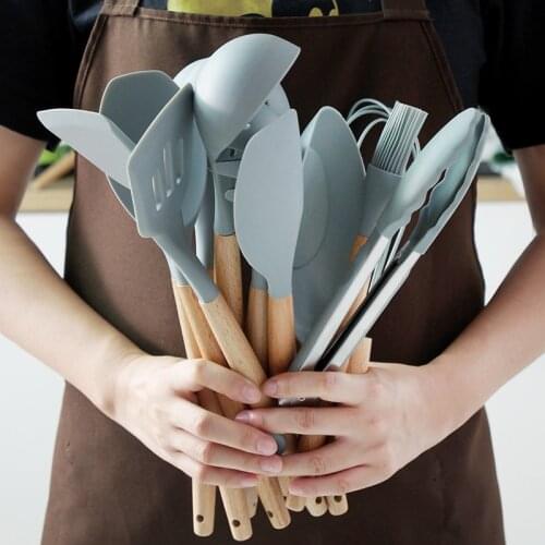 ONEUP Silicone Multifunction Kitchen Tool Set Non-Stick Cooking Tools kitchen Accessories Food Grade Heat Resistant Kitchenware