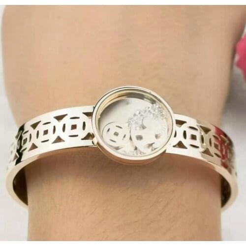 Get rich immediately bangle steel