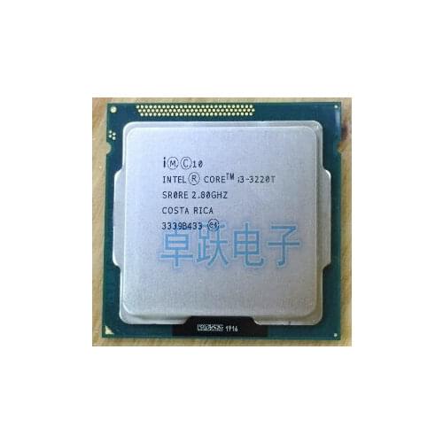 Intel Core i3-3220T i3 3220T I3 3220 T Processor 3M Cache, 2.80 GHz LGA1155 Desktop CPU FREE SHIPPING