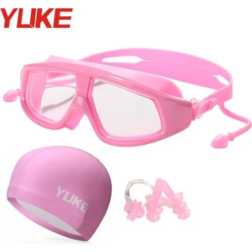 Men Women Swim Cap PU Swimming Caps for adults Pool Waterproof Ear Plug Protect Diving Hat Swim Caps Swim Hat Accessories