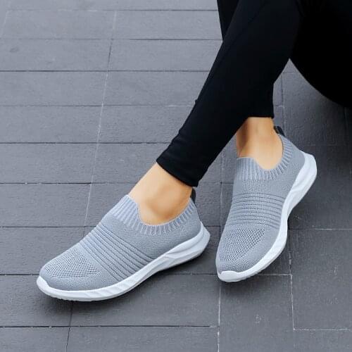 Sport Shoes Women Sneakers Mesh Lace-Up Air Cushion Non-silp Casual Outdoor Gym Shoes Tennis Shoes Woman Ladies Athletic Shoes