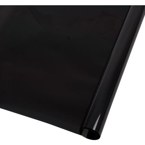 SUNICE 5%VLT Black Car Window Tint Home Film Nano Ceramic Solar Tint Film 99% UV Proof/ Privacy/ Heat Control 152cmX30cm/ 50cm