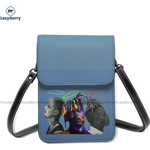 Lil Peep Shoulder Bag Woman Gifts Mobile Phone Bag Aesthetic Leather Business Bags
