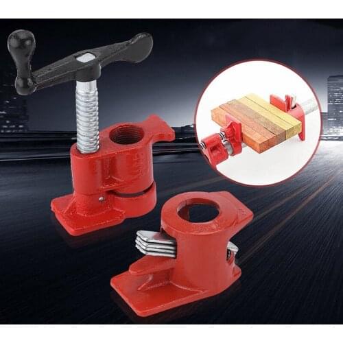 1/2 Heavy Duty Pipe Clamp Carpentry Wood Glued Pipe Clamp Water Pipe Clamp Carpenter Woodworking Tools