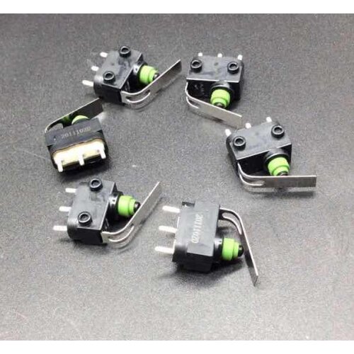 6pcs micro switch for Audi J518 ELV/ESL A6L Q7 steering ignition lock ECU board straight 3pin