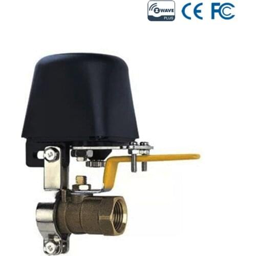 Spetu Z-Wave Auto Valve Can Conpatible With All Zwave Devies/Water Valve Switch,Smart Z wave Water Leak Gas Leakage Sensor