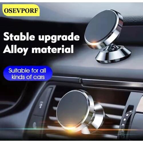 Car Phone Holder Magnetic Universal Magnet Phone Mount for iPhone 12 11 X Xs Max Samsung S10 LG In Car Mobile Cell Phone Holder