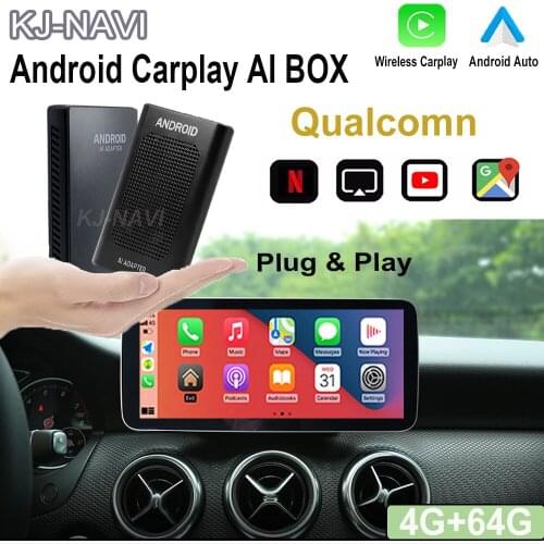 New Carplay Ai Box Car multimedia video box For Audi Q2 Q3 Q5 Q7 Q8 RS TT e-tron Android 9.0 system TV Box Wireless mirror link