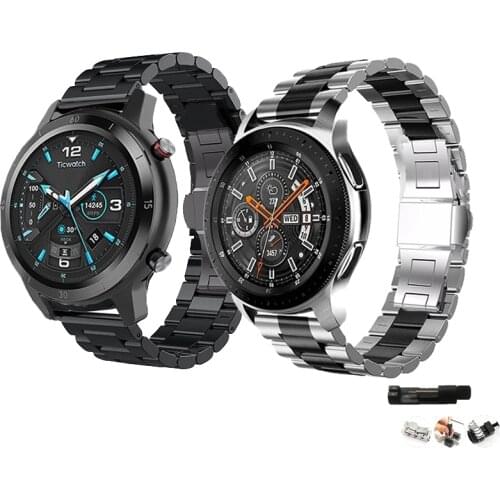 Bracelet for Samsung Galaxy watch 46mm Gear S3 Frontier high quality stainless steel wristband strap metal For Amazfit GTR 47mm