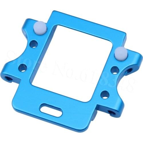 102061 Aluminum Rear Gear Box Mount 02021 for HSP 1/10th Upgrade Parts RC Model Car Monster Truck CNC 94102 SONIC 94111 94188