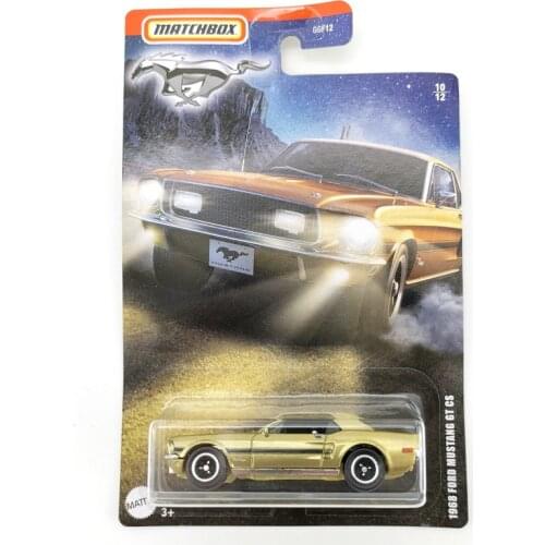 2020 Matchbox 1/64 Car 1968 FORD MUSTANG GT CS Collection Metal Diecast Alloy Model Car Kids Toys Gift