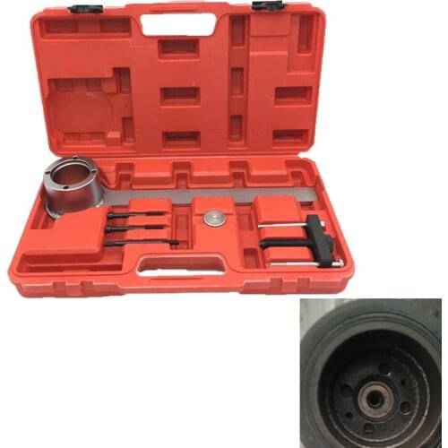 Crankshaft Pulley Removal and Holding Tool Set For Jaguar Land Rover V8 Engines 3.2L 3.4L 4.2L 4.4L Special Tools