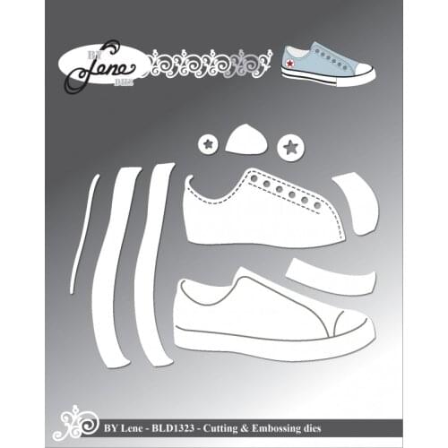 NEW Shoes Metal Cutting Dies Embossing Scrapbooking Stencil Craft Cut Die For DIY Card Crafts Handmade