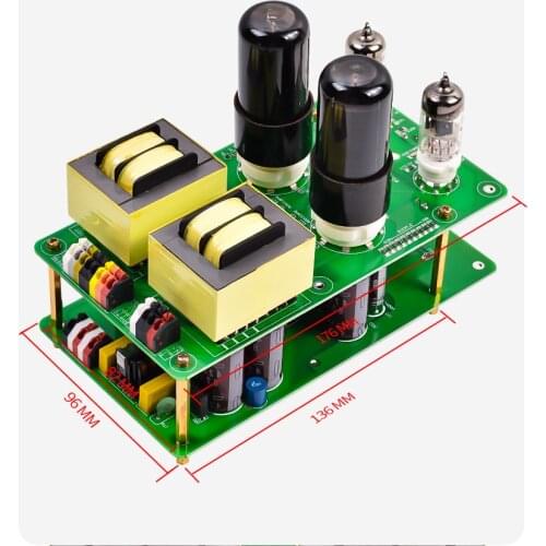 Single End 6J1+6P6P(6V6)Tube Amplifier Kit DIY Board Class A Power AMP Hifi Vintage Audio DIY 3W+3W/by WE403/CV4010/6AK5/EF95