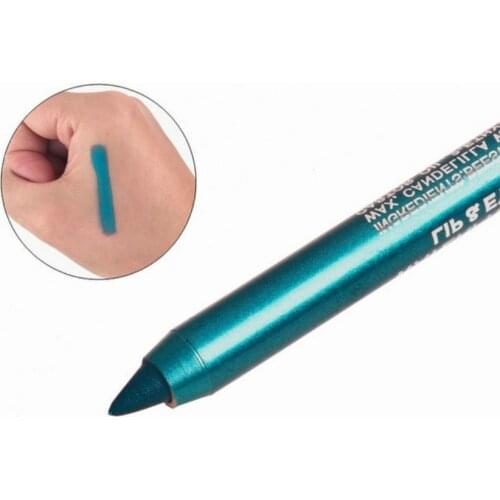 1Pcs SELL Charming Women Longlasting Waterproof Eye Liner Pencil Pigment Dark Blue Color Eyeliner Cosmetic Makeup Beauty Tools
